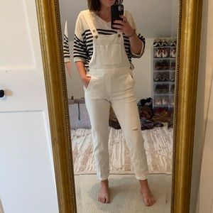 White overalls